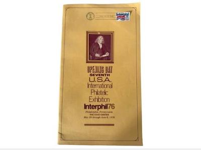 Sale Photo Thumbnail #83: Seventh USA International Philatelic Exhibition Catalog - First Day Issue Stamp, 1976