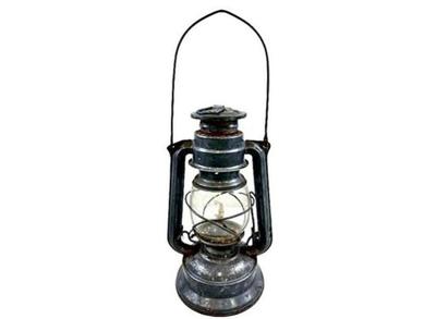Sale Photo Thumbnail #67: Antique Czech Toleware Lantern