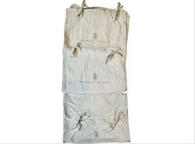 Sale Photo Thumbnail #168: Brunello Cucinelli Linen Dust Covers & Travel Storage Cover