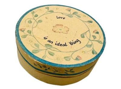 Sale Photo Thumbnail #198: Vintage Paper Trinket Box