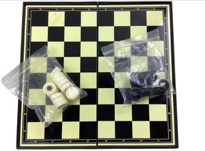 Sale Photo Thumbnail #149: Folding Checkerboard With Storage