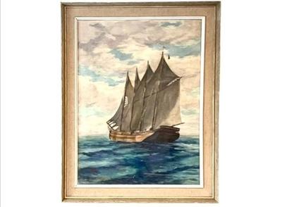 Sale Photo Thumbnail #53: Original Oil Painting By Wilton Artist Joe Whitney