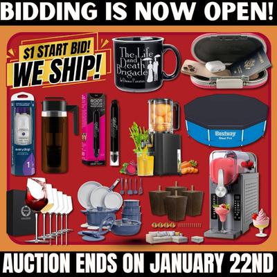 For more information and to place your bids, kindly visit us at https://garnetgazelle.hibid.com/ BID NOW!
