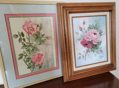 ORIGINAL FLORAL PAINTINGS BY TWILA