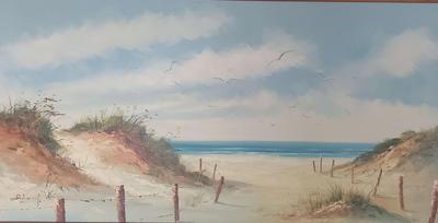 ORIGINAL AND SIGNED LANDSCAPE OIL PAINTING