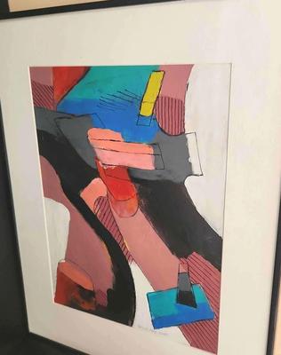 UNTITLED II PAINTING BY DAVID MACINNES