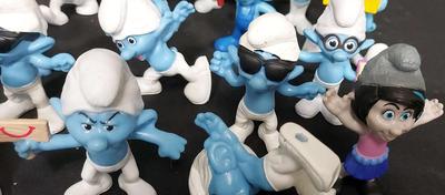 COLLECTION OF MCDONALD'S HAPPY MEAL SMURFS FIGURES