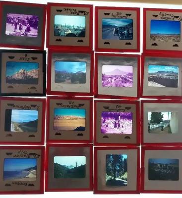 BOX OF FILM, NEGATIVES, AND SLIDES