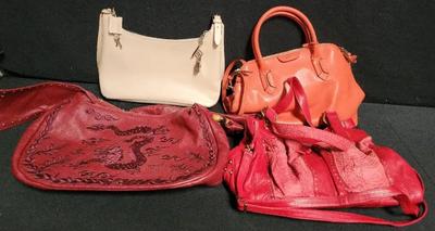 COLORFUL ASSORTMENT OF HANDBAGS