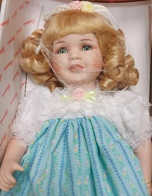 DANBURY MINT AND BRINN PORCELAIN DOLLS - LOT OF TWO