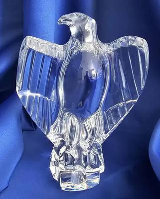 BACCARAT FRANCE CRYSTAL EAGLE WITH WINGS SPREAD