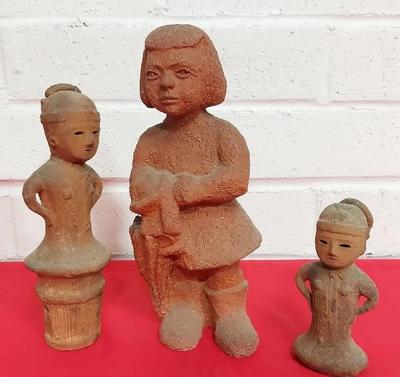 ORIGINAL TERRACOTTA-CLAY SCULPTURES