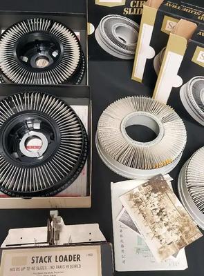 SLIDE CAROUSEL TRAYS - LOT OF 4