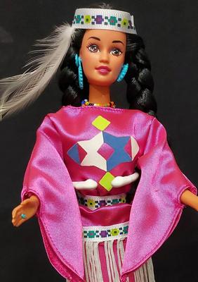 NATIVE AMERICAN BARBIES - LOT OF FIVE