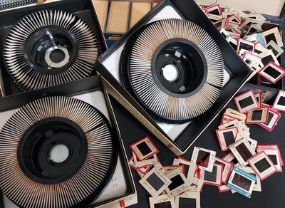 HUNDREDS OF TRAVEL SLIDES FROM THE 70s