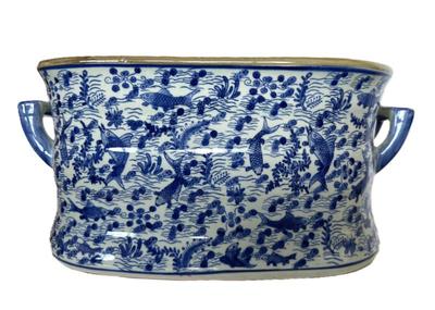 Chinese Blue & White Basin 