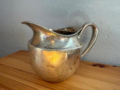 Simeon L. & George H. Rogers Company Of Hartford Silverplate Water Pitcher 