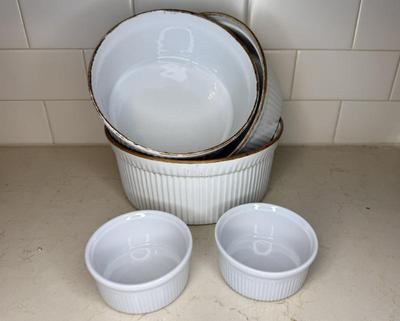 Group Of Apilco & Dansk Ramekins 