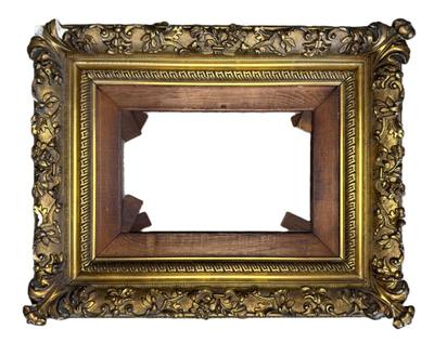 Ornate Gold Plaster Frame 