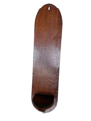 Wooden Candle Wall Sconce 