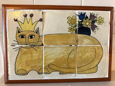 Cat Queen Tile Design Tray 