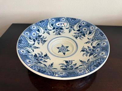 Delft Blue & White Shallow Bowl 