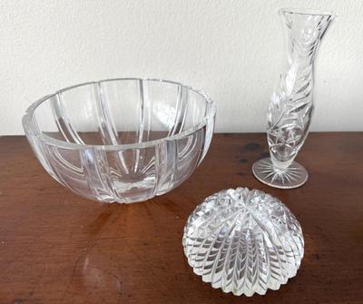 Trio Of Crystal Objects