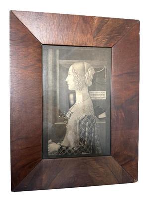 Photogravure Portrait Of Giovanna Tornabuoni 