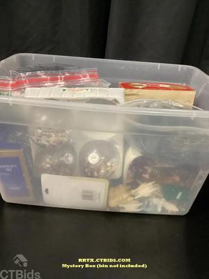 Mystery box bin not included) rrtx.ctbids.com