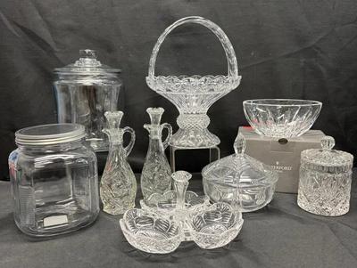 SAM500 - Glassware And A Waterford Crystal Dish
