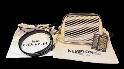 DSJ101 - Coach Belt and Kempton Leather Belt/Waist Bag