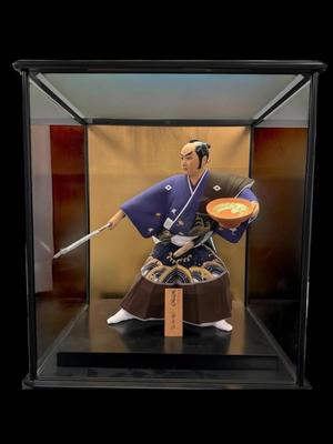 ST2100 - Japanese Kuroda Clan Samurai Display Doll (‘Kuroda Bushi’), Showa period