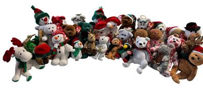 RA514 - TY Beanie Babies, Christmas and Retired Beanies Group # 1- 31