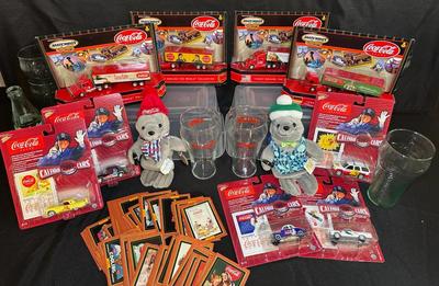 RA527 - Coca-Cola Collectibles – Matchbox Vehicles, Carded, Die-cast, Cars, Plush and Glassware - 50