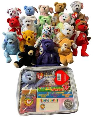 RA504 - Ty Beanie Baby Bears and Retired Bears – Group # 1 - 19