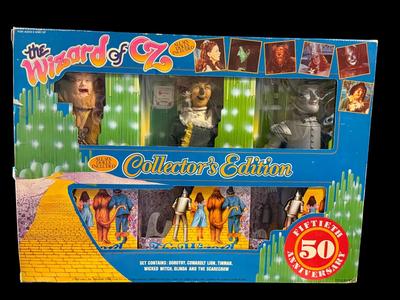 RA100 - 1988 Wizard of Oz Collector's Edition - Fiftieth Anniversary - 6 Character Dolls -New In Box
