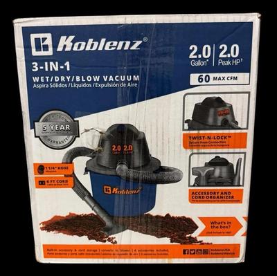 DS507 - 3-In-1 Wet /Dry/Blow Vacuum, Brand New 