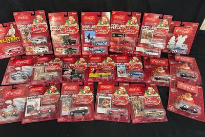 RA528 - Vintage Collector Edition of Coca-Cola Diecast Vehicles - 25