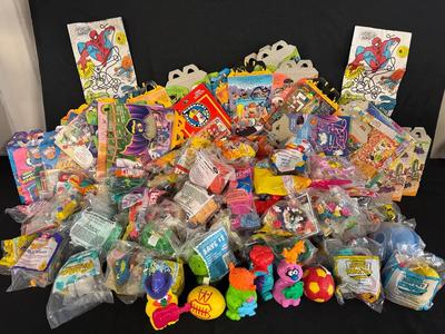 RA540 - Vintage McDonald’s Happy Meal Toys and Boxes, Mystery Group