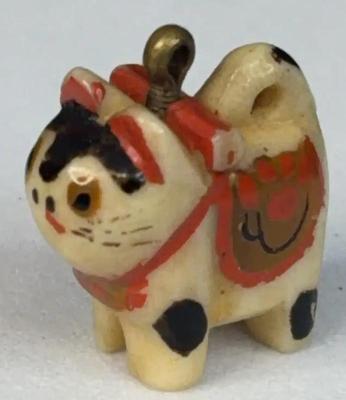 Inu hariko slide bead cat