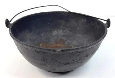 Cast iron scotch bowl