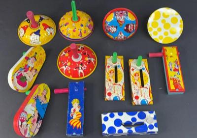 Antique toy noisemakers lot 2
