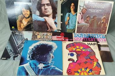 Albums james taylor dylan, mccartney, hair, kenny rodgers, donovan +
