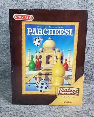 Sealed vintage style parcheesi game limited edition
