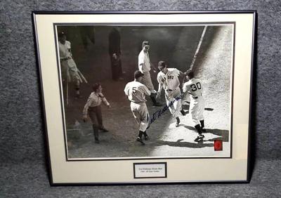 Signed ted williams photo no coa)