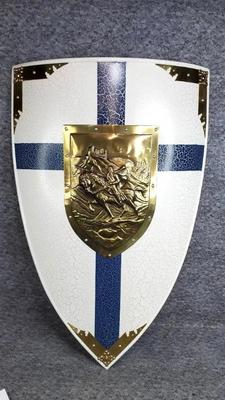 Replica el cid campeador steel shield brass plate