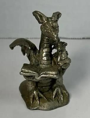 The Dragon Of Wisdom Pewter Figurine 