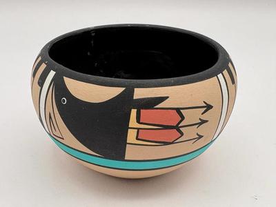 Kopa Pottery Handpainted in Arizona, Signed by Artist