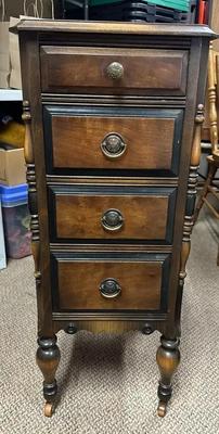 Swiss Craft Vintage Four Drawer Telephone Table 