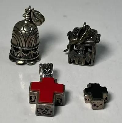 Crosses & Religious Silver Pendants